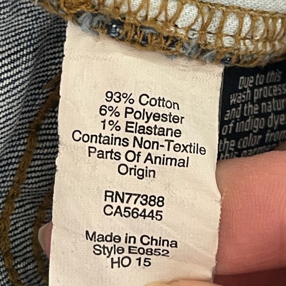 Madewell High Riser Skinny Jeans Women’s Size 29 Classic Blue Denim - Picture 7 of 9